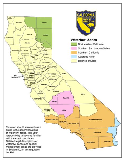 california fish and game hunting.